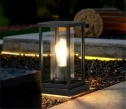 Outdoor Bollard Light E27 Base Door Gate Light