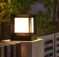 Outdoor Bollard Light E27 Base Door Gate Light