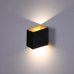 Outdoor and indoor wall light